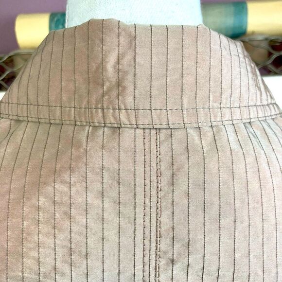 Finicky Filly Rare Elegant Blazer in Shimmery Pink w/ gray, zipped pockets - Picture 7 of 16